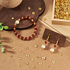 400Pcs 4 Styles Alloy Bead Caps FIND-TA0009-94G-7