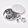 304 Stainless Steel Cookie Cutters DIY-WH0079-49-1