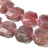 Natural Rose Quartz Beads Strands G-H078-B05-01-4