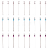 27Pcs 3 Styles Iron Head Pins DIY-GO00010-1