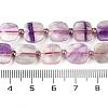 Natural Fluorite Beads Strands G-G182-H01-02-5