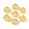 Handmade Foil Lampwork Beads Strands FOIL-T008-04G-2