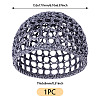1Pc Cloth African Kufei Hat for Women AJEW-TADJ0001-12A-4