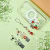 2Pcs 2 Colors Acrylic Mobile Straps MOBA-SZ0001-12-5
