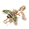 Zinc Alloy Enamel Rhinstone Brooches JEWB-V001-03C-01-2