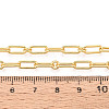 Brass Oval Link Chains CHC-T018-36G-3