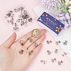 50Pcs 304 Stainless Steel Stud Earring Findings STAS-SC0008-57P-3