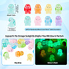 20Pcs Resin Tortoise Ornaments RESI-TA0003-79-4