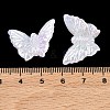 Plating Opaque Acrylic Imitation Shell Beads OACR-P039-02B-3