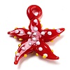 Handmade Lampwork Pendants LAMP-A004-05H-1