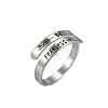 201 Stainless Steel Finger Rings FS-WGA0219-07-1
