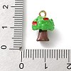 Alloy Enamel Pendants LS-AL-CBA02ED-03G-A-3