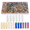 SUPERFINDINGS 2928Pcs 6 Style Glass Bugle Beads SEED-FH0001-10-1