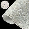 Glitter Resin Hotfix Rhinestone(Adhesive On The Back) DIY-WH0166-23A-3