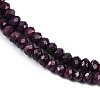 Natural Ruby Beads Strands G-P553-F01-03-5