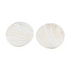 Natural Freshwater Shell Pendants SHEL-N026-178-4