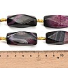 Natural Agate Beads Strands G-A321-B01-01A-4