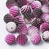 Imitation Pearl Acrylic Beads OACR-T004-10mm-02-1