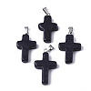 Synthetic Blue Goldstone Pendants G-J354-03A-1