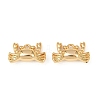 Ocean Theme Brass Charms KK-F902-07L-G-1