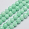 Natural Malaysia Jade Beads Strands G-A146-8mm-B06-1