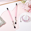 2Pcs Iron and PVC and Acrylic Alligator Memo Clips FIND-SC0011-26A-4