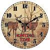 MDF Printed Wall Clock HJEW-WH0058-013-1