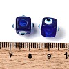 Resin Evil Eye European Beads RESI-A021-17-3