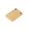 Ion Plating(IP) 304 Stainless Steel Stamping Blank Tag Charms STAS-K270-37G-2