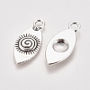 Tibetan Style Alloy Pendants PALLOY-WH0067-25AS-1