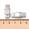 Tarnish Resistant 201 Stainless Steel Watch Band Clasps LS-STAS-P221-22A-P-9