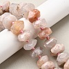Natural Cherry Blossom Agate Beads Strands G-K195-04A-7