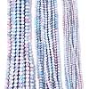 Anti-Tarnish Electroplate Glass Beads Strands EGLA-ZX010-8mm-07-2
