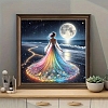 Girl in the Beach DIY Diamond Painting Kit PW-WG2B2BA-01-2