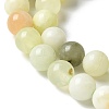 Natural New Jade Beads Strands G-F591-16-8MM-6