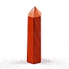 Point Tower Natural Red Jasper  Home Display Decoration PW-WG04107-23-1