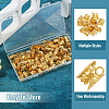 170Pcs 17 Styles Iron Hair Coil Cuffs OHAR-TA0001-12G-5