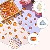Electroplate Transparent Glass Beads EGLA-YW0003-22A-4