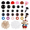 2 Box 2 Style Craft Plastic Doll Eyes & Nose DOLL-GA0001-14-1