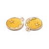 Alloy Enamel Pendants ENAM-N054-008E-G-3