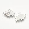 Tarnish Resistant 304 Stainless Steel Charms STAS-T015-02-2