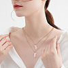 2Pcs Iron Matching Butterfly Pendant Necklaces for Mother Daughter Friends JN1034A-1-6