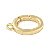 Brass Spring Gate Ring KK-L245-04G-01-2