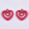 Opaque Acrylic Pendants SACR-N008-014-2