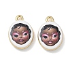 Printed Alloy Pendants AL-CBA4262-10A-01-1