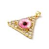 Real 18K Gold Plated Brass Pendants KK-L209-007G-01-2