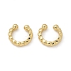 Rack Plating Brass Twist Rope Shape Cuff Earrings EJEW-G288-08G-2