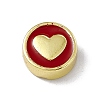 Brass Enamel Beads LS-KK-F814-06G-01-1
