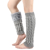 Acrylic Fiber Yarn Leg Warmers Socks PW-WG9CFF0-03-1