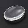Glass Cabochons LS-GLAA-WH0032-30-2
